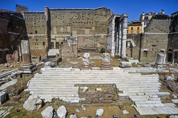 Parque Arqueológico Dos Buracos Imperiais Roma — Fotografia de Stock