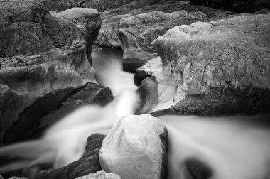 titerno nehri cusano mutri yakınlarında, benevento, italya.