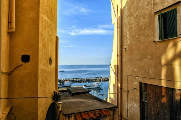 Increíble Vista Isla Procida Campania Nápoles — Foto de Stock