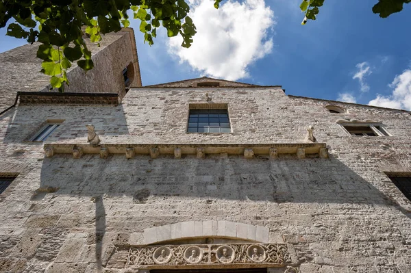 Oude Middeleeuwse Citadel Van Narni Umbrië Italië — Stockfoto