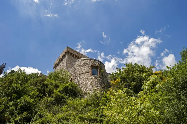 Antike Mittelalterliche Zitadelle Von Narni Umbrien Italien — Stockfoto