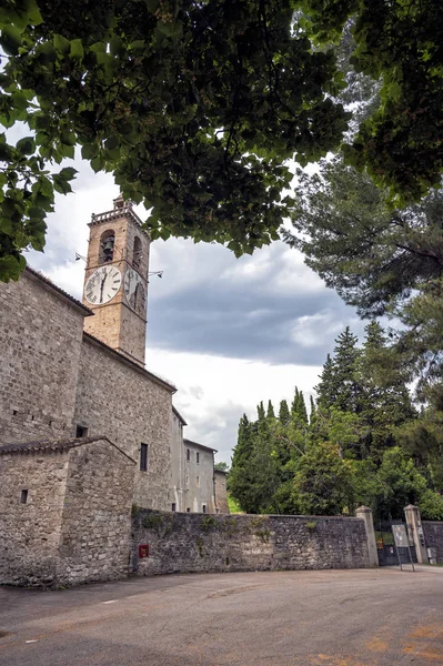 Berühmte Stadt Ascoli Piceno Den Märschen Italien — Stockfoto