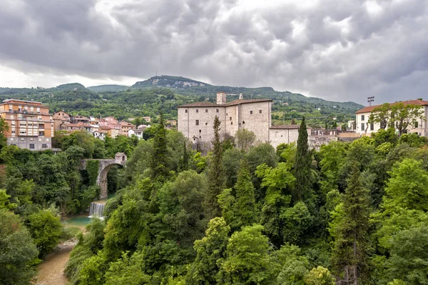 Famosa Ciudad Ascoli Piceno Las Marcas Italia — Foto de Stock