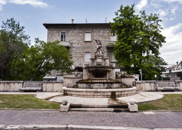 Híres Város Ascoli Piceno Marches Olaszország — Stock Fotó