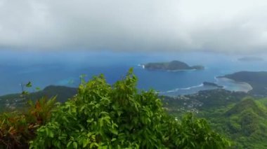 Mahe Island, Panorama formu Morne Blanc View Point, Seyşeller 5