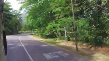 Mahe Adası, Seyşeller 1 yolda sürüş