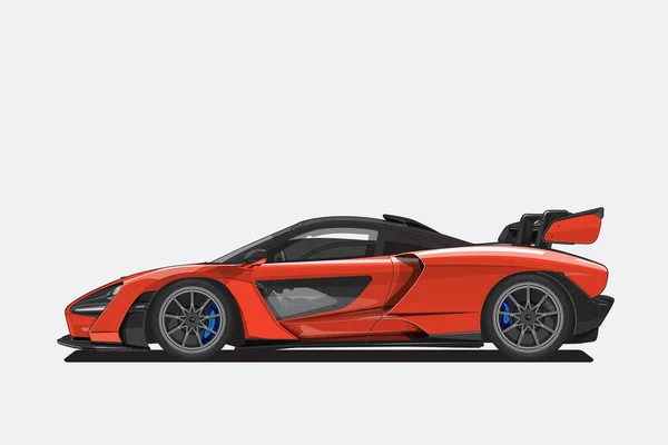 Supercar Vector Formato Archivo Capas Separadas Puede Optar Por Cambiar — Archivo Imágenes Vectoriales