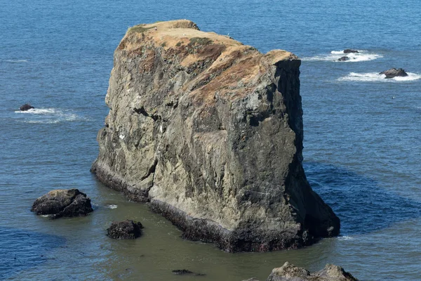 Vacker Utsikt Längs Oregon Coast Oregon Brookings Arch Rock Sommar — Stockfoto