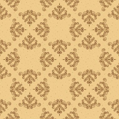 Dikişsiz desen veya sahte öğeleri. Duvar kağıdı, sarma, kumaş, arka plan, giyim, diğer baskı üretimi için modern tarzı.