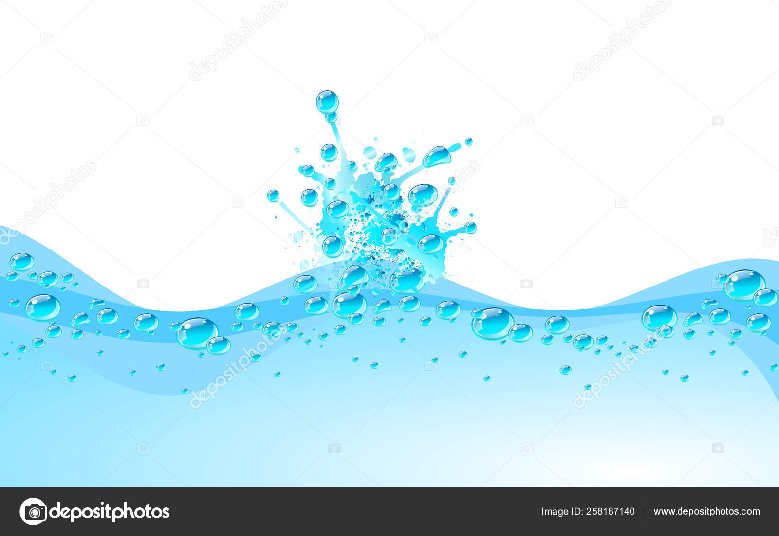 abstract water splash vector abstract water splash vector