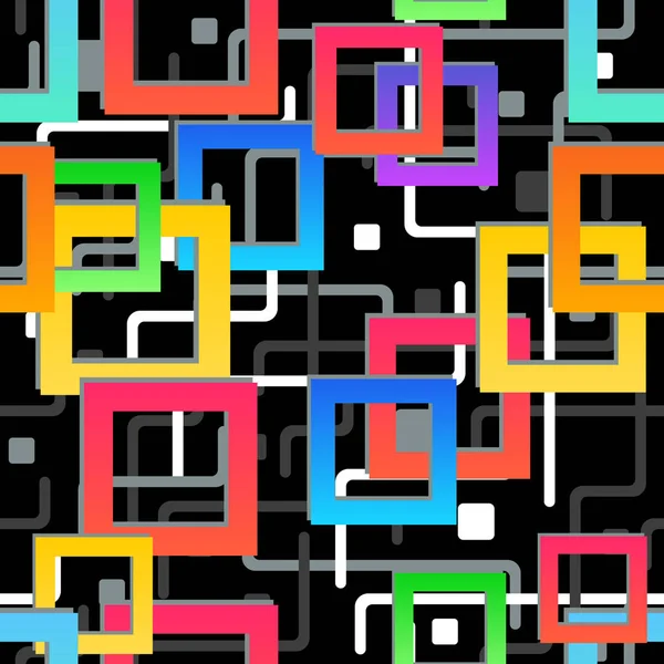 Sorunsuz doku. Soyut geometrik desen. Modern renkli mozaik arka plan.