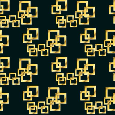 Kareler sorunsuz desen. Altın metalik doku