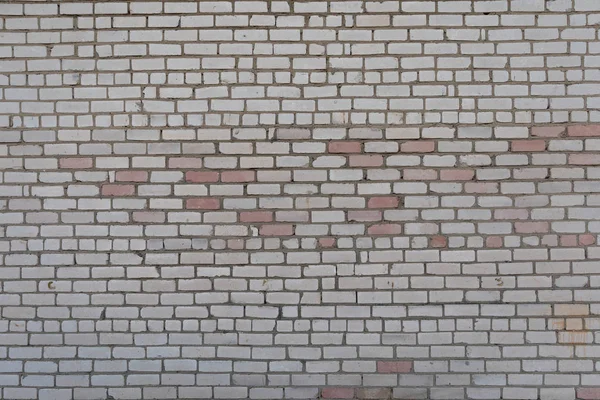 흰 벽돌 벽 구조 배경 — 스톡 사진