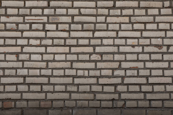 white brick wall texture background