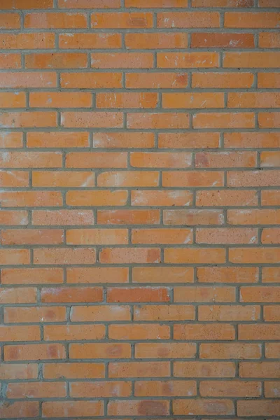 Orange brick wall. vertical texture and background — Stock Photo, Image