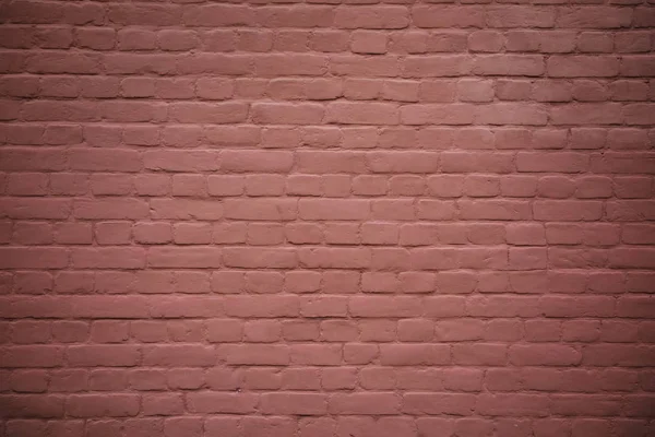 Pared del fondo de textura de ladrillo rosa — Stockfoto