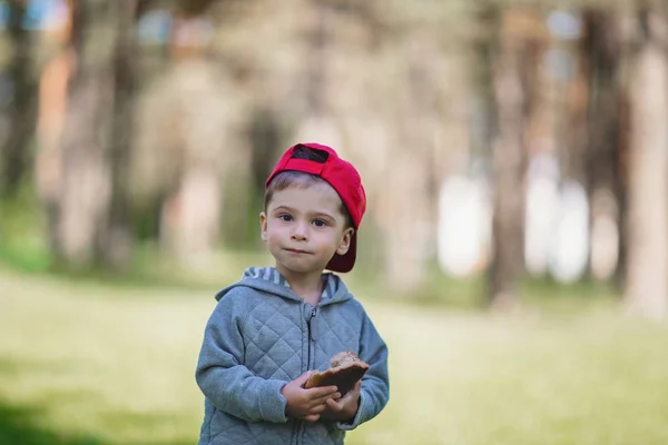 Dítě v parku — Stock fotografie