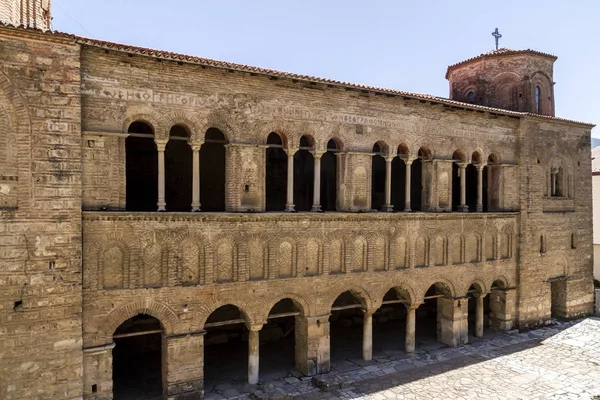 Staré Pravoslavné Církve Saint Sophia Ochrid Makedonie — Stock fotografie