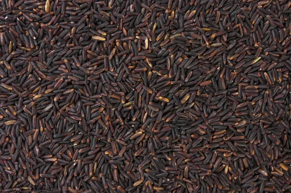yasemin siyah pirinç doku arka plan. Beslenme. Biyo. doğal gıda madde.