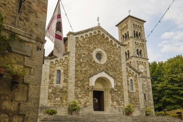 Castellina Chianti Talya Eylül 2018 Talya Nın Toskana Bölgesindeki Siena — Stok fotoğraf