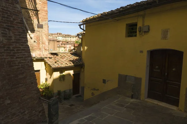 Siena Włochy Września 2019 Ulice Sieny Historyczne Centrum Sieny Zostało — Zdjęcie stockowe