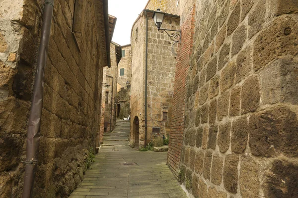 Średniowieczne Miasto Pitigliano Toskanii Włochy — Zdjęcie stockowe