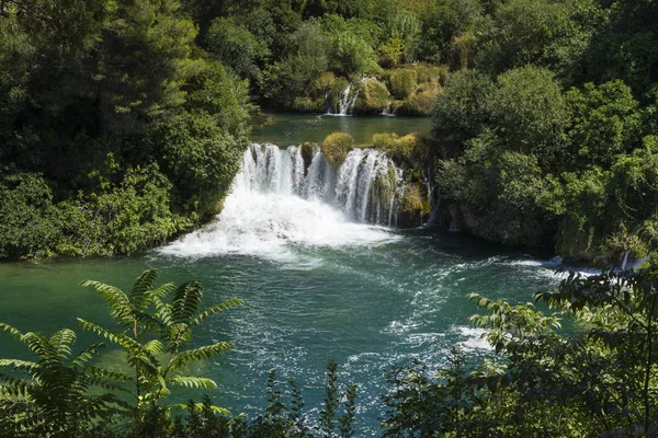 Milli Park Krka, Hırvatistan. Güzel sıcak yaz günü.
