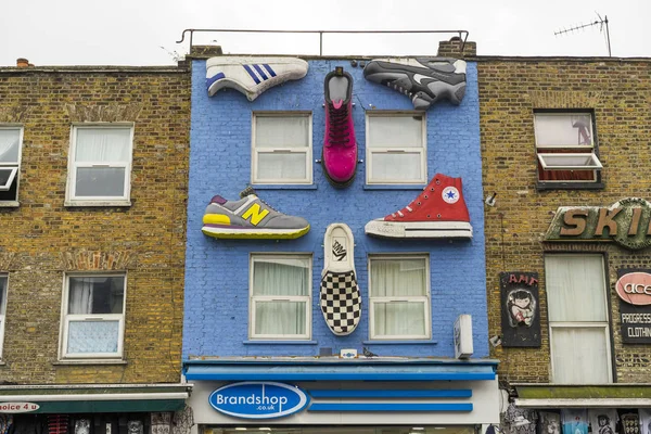 Camden Town Londra Büyük Britanya, 13 Ekim 2017, ev duvar ayrıntılarını, Nice açık havada resim CIT