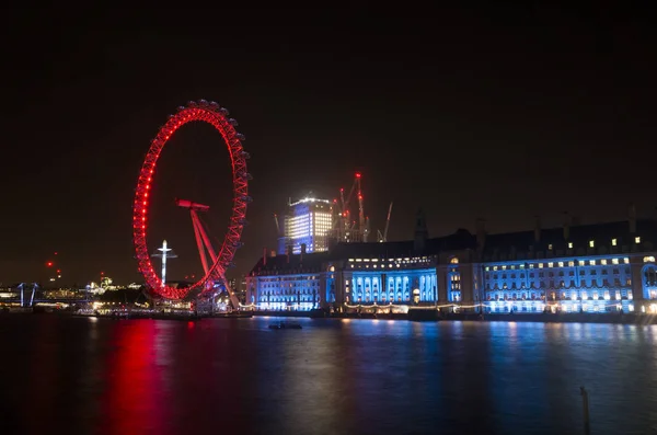 Londra Büyük Britanya Ekim 2017 Gece Güzel Ayrıntılar Mimarlık Ngiltere — Stok fotoğraf