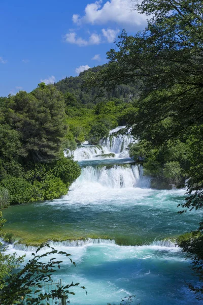 Krka National Park Croatia Europe Beautiful Sunny Summer Day Nice — Stock Photo, Image