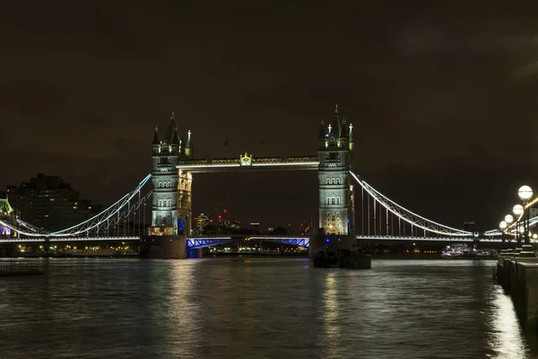 Londra Büyük Britanya Ekim 2017 Ayrıntılarını Güzel Tower Bridge Ngiltere — Stok fotoğraf