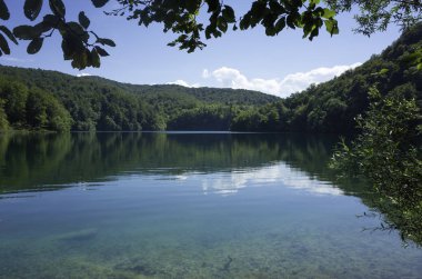 Sibenik, Hırvatistan, 2018-06-02, Milli Park Krka, güzel güneşli bir gün 