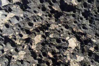 Güzel dokular ve Hırvatistan Avrupa'nın Adriyatik Denizi sahilinde ayrıntılar..