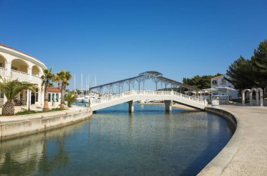 Eski Şehir, Nice açık havada Dalmaçya popüler turistik kentin güzel güneşli bir günde.