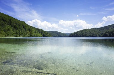 Sibenik, Hırvatistan, 2018-06-02, Milli Park Krka, güzel güneşli bir gün 