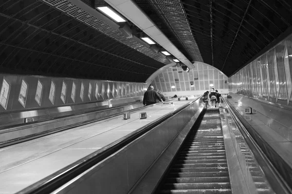 London Storbritannien Oktober 2017 Tunnelbana Och Tunnelbana Staden Trevlig Arkitektur — Stockfoto