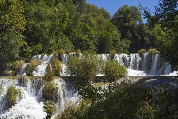 Krka Nationaal Park Kroatië Mooie Warme Zomerdag — Stockfoto