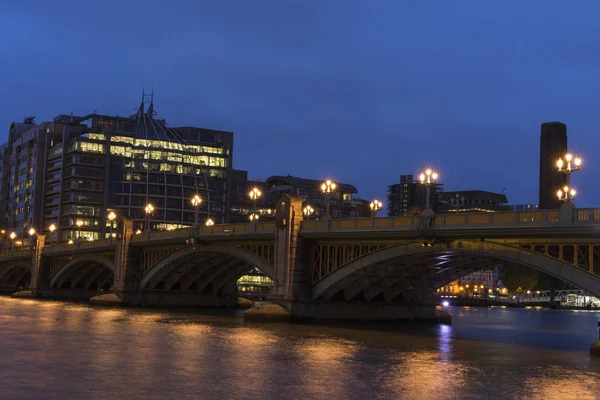 Londra Ngiltere Ekim 2017 Gece Sahne Şehir Nice Açık Havada — Stok fotoğraf