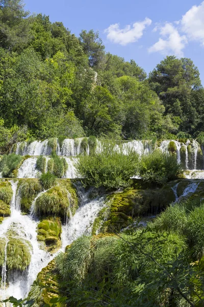 Krka Nationaal Park Kroatië Europa Mooie Zonnige Zomerdag Mooie Natuur — Stockfoto