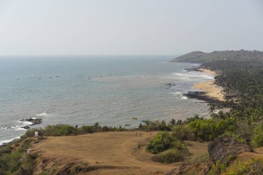 gündüz okyanus kıyı şeridi nin doğal görünümü, seyahat konsepti