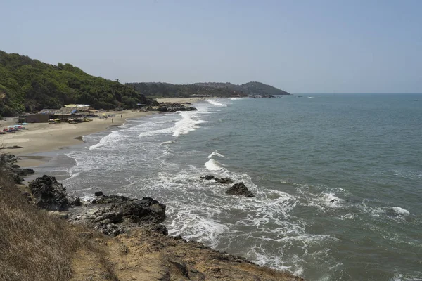 Vue Panoramique Sur Littoral Océanique Jour Concept Voyage — Photo