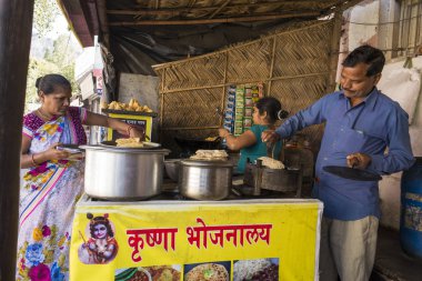ürünlerle pazar yeri görünümü