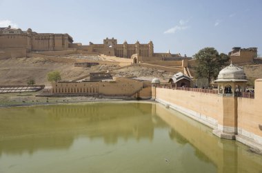 Mehrangarh Kalesi ve mavi şehir Jodhpur, Hindistan
