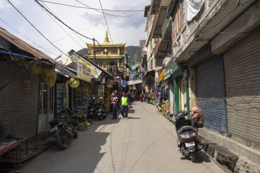 Hint kentinde geleneksel mimari görünümü