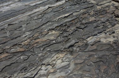 gündüz kayalık kıyı şeridi ile deniz