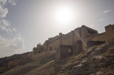 Mehrangarh Kalesi ve mavi şehir Jodhpur, Hindistan