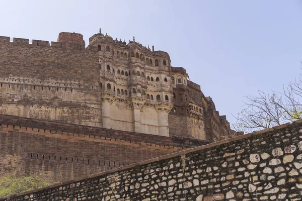 印度焦特布尔的梅赫兰加勒堡景观 — 图库照片