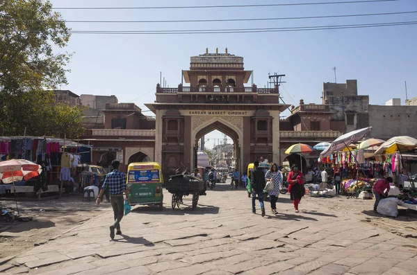 Blick Auf Traditionelle Antike Architektur Bei Tag Indien — Stockfoto