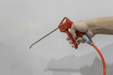 Hava Darbe silah turuncu kullanım kolu sürekli.
