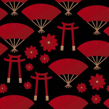 Japon sorunsuz vektör desen